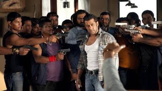 wanted movie train fight clip Salman Khan [upl. by Entirb]