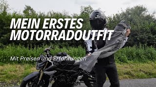 So teuer war meine Motorradschutzkleidung während der Fahrschule und was ich alles geholt habe [upl. by Navonoj]