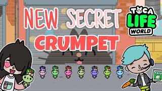 Newest Secret Vegetable Crumpet 😱🤩🥰  Toca Boca  shintomi [upl. by Vevine]