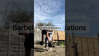 Barbell Row Variations shorts fitness boxing fyp [upl. by Jamil524]