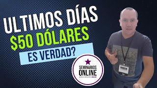 Seminarios ONLINE a 50 Dólares VALE LA PENA COMPRARLO AÚN DICIEMBRE 2024 🤔 [upl. by Vanthe]