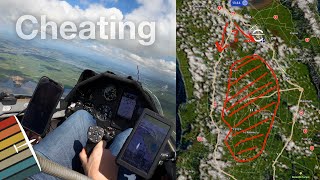 Live satellite is basically cheating 300km soaring flight made easy [upl. by Germain]