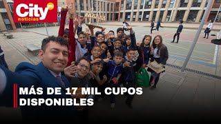 Soacha abre inscripciones para matrículas escolares para el 2025  CityTv [upl. by Ahsercul906]