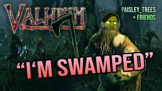 Valheim its getting swampy in here [upl. by Adnilrem]