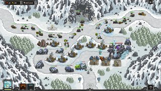 Kingdom Rush  Sarelgazs Lair Veteran Campaign Mode 3 Stars No Lives Lost [upl. by Ybbil897]