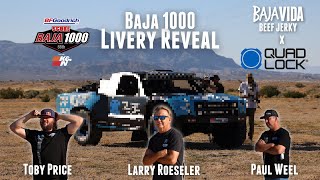 Baja 1000 Livery Reveal  Baja Vida x QuadLock Racing [upl. by Aubigny]