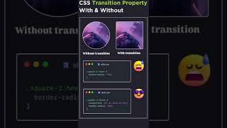 CSS transition property css transition html shortsfeed shorts [upl. by Gaillard]