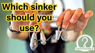 FISHING SINKERS  What WHY and Where to use the various shapes of sinkers [upl. by Lynne]