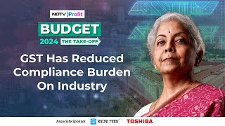 GST Has Reduced Compliance Burden On Industry  Budget 2024  NDTV Profit [upl. by Sammer]