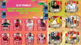 FIKS EVENT BERIKUTNYA SUNSHINE BALLERS AKAN HADIR UPDATE MID SEASON amp ICON EURO FC MOBILE YUAHPLAY [upl. by Setarcos]