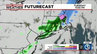 FORECAST A mild amp active weather pattern through the weekend [upl. by Adahs]