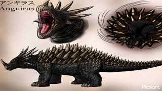 MonsterverseTitanus Anguirus Roar [upl. by Ran396]