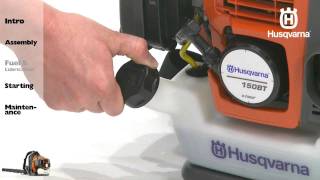 Husqvarna Backpack Blowers  Fuel and Lubrication [upl. by Halyahs]