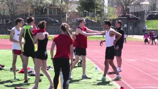 Northeastern Track amp Field  Interview with Cathrine Erickson [upl. by Aleunamme8]