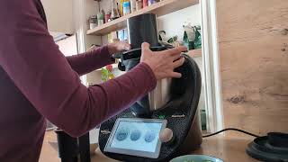 Thermomix Spiralschneider  Erklärvideo erste Verwendung [upl. by Nilatak344]