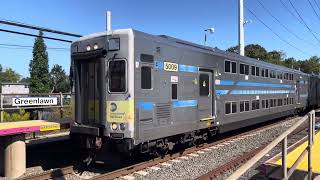 5009421 departs Greenlawn w Horn Salute [upl. by Dviad]