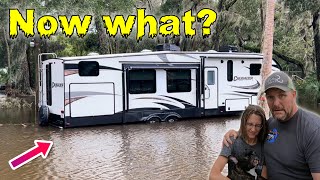 Our RV park flooded whats next rvlife rvlivingfulltime rvliving [upl. by Aurlie]