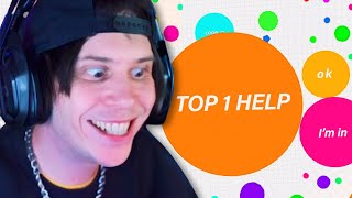 RUBIUS CONSIGUE TOP 1 en AGARIO [upl. by Montagu433]