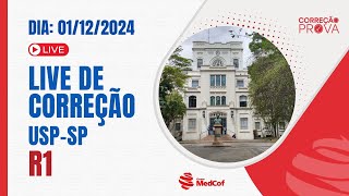 Correção USPSP R1 2025  Gabarito Prova de Residência Médica USPSP 2025 R1 Acesso Direto [upl. by Nerin]