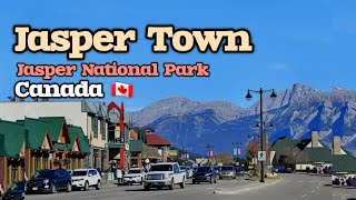 Jasper Alberta Canada  Jasper Town walking Tour just before wildfire 2024 Canada alberta Jasper [upl. by Ycaj904]