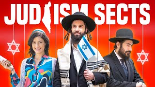 Explaining Different Jewish Sects in 2024  History of Judaism [upl. by Sito943]