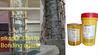 sikadur 32 in lpBonding Agentconcreteplaster [upl. by Aerdied112]