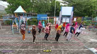 GARA GARA BOTOL line dance  choreo by Andrico Yusran INA  October 2024 [upl. by Ykciv]