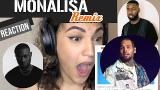 Lojay Sarz Chris Brown  Monalisa REMIX  REACTION OMGGGGGGGG🔥🔥🔥🔥🔥🔥 [upl. by Halden571]