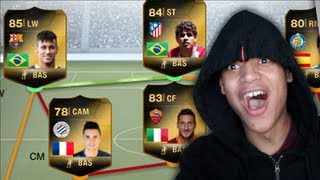 FIFA 14  HUGE 25000 FIFA POINTS PACK OPENING [upl. by Ayeka409]