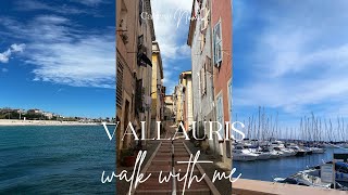 Vallauris  France  Walk with Me  4k [upl. by Roper]