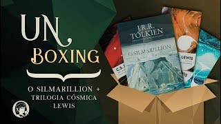 UNBOXING  quotO Silmarillion  Trilogia Cósmica Lewisquot  Harper Collins Brasil [upl. by Idonna853]