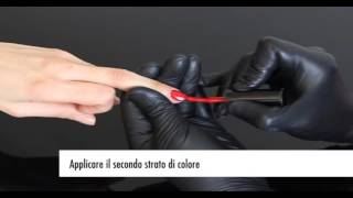 Plinio Nails  Smalti semipermanenti con Base  Sigillante Tutorial [upl. by Henn447]