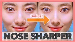 Nose Exercise Reduce Nose Size Naturally  Fix Flat Nose Get Sharper and Higher Nose [upl. by Winne]