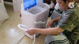 Ep292 Unboxing Portable Washing Machine [upl. by Thebault]