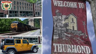 Thurmond West Virginia Ghost Town Frozen in Time Short Version  Town Only [upl. by Manchester]