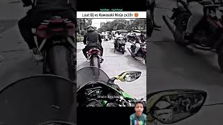 Public Reaction On Loud Kawasaki Ninja Zx10r 🥵🤯 zx10r bikelover bije rider shorts ytshorts [upl. by Ecidna]