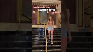 Staying at the most haunted hotel in Texas The Driskill 🏨👻 hauntedhotel thedriskill [upl. by Nidya]