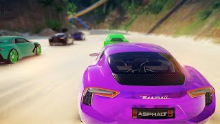 F12TDF OF CLASS C   Asphalt 9 4 Golden Maserati Alfieri Multiplayer [upl. by Iharas]