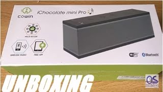 Unboxing Cowin iChocolate Mini Pro  WiFi Bluetooth Speaker [upl. by Capp306]