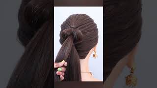 Easy Advance Long Hair Ponytail ytshorts easyhairstyle updo viralvideo shortvideo 1million [upl. by Viviene175]