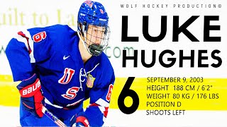 The Best Of Luke Hughes  Top Prospect For The NHL 2021 Draft  Hockey Highlights  HD [upl. by Akirdnas]