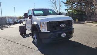 2024 Ford SuperDutyF550DRW XL Ft Collins Loveland Estes Park Longmont Boulder CO [upl. by Nairad]