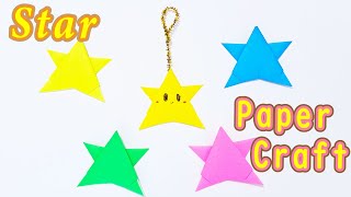 How to make Paper Star｜Easy Origami｜Simple DIY for Beginner [upl. by Crutcher]