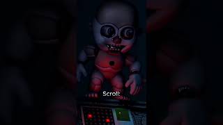 Your FNAF Sister Location animatronic if you fnaf fnafsl [upl. by Hawken663]