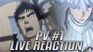 Berserk 2017 PV Trailer Live Reaction amp Rage  WWWHHHHHHYYY [upl. by Udele103]