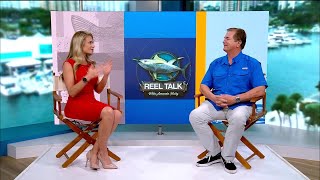 Reel Talk Amanda Holly sits down with George Poveromo host World of Saltwater Fishing after their [upl. by Hgiel]