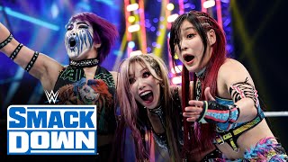 Asuka aligns herself with Damage CTRL SmackDown highlights Nov 10 2023 [upl. by Cynarra]