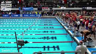 Mens 50 Butterfly Odd Heats 1  53  USMS 2024 Spring Nationals  Indianapolis IN [upl. by Uel]