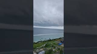 Beach view from 20th floor hulhumale Maldives [upl. by Sandie903]