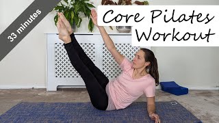 Challenging core Pilates workout  Pilates Live [upl. by Haidej]